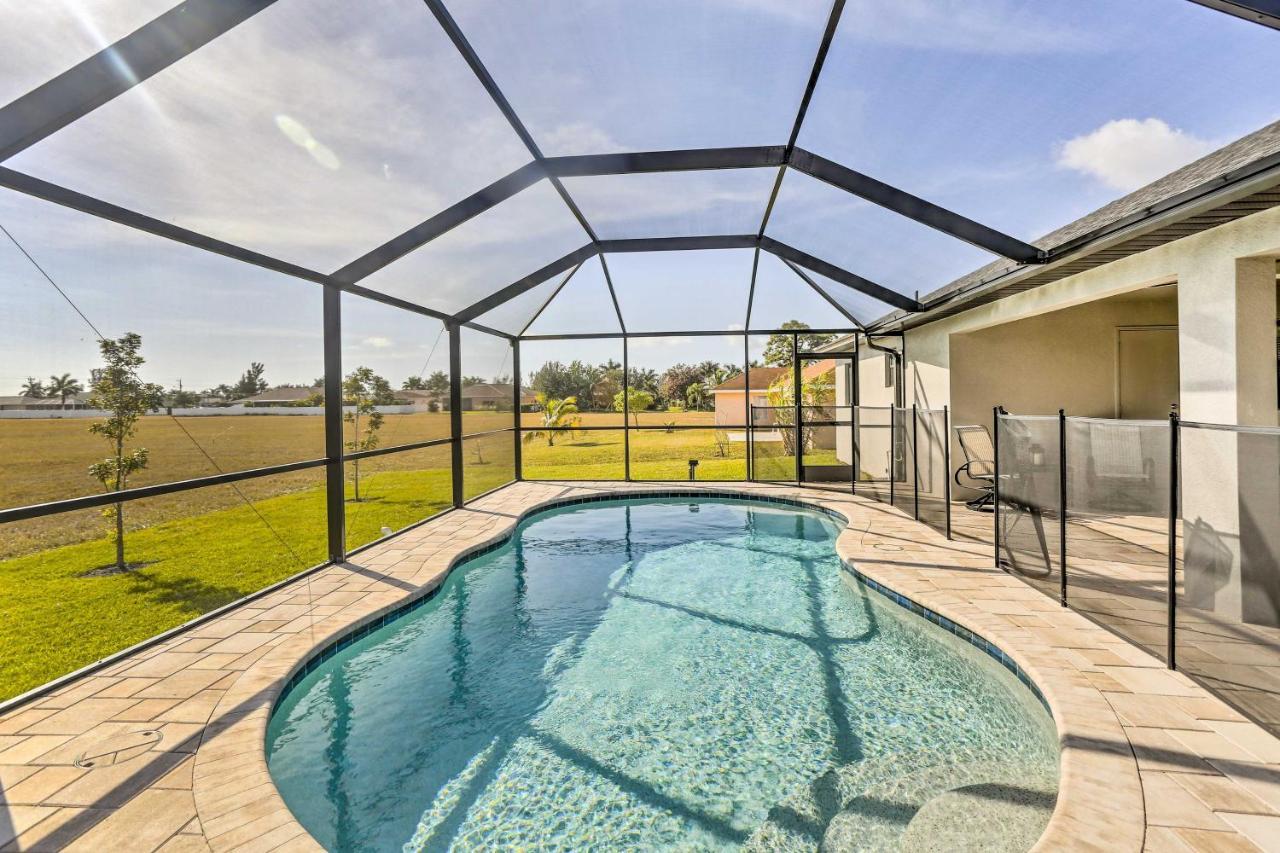 Central Cape Coral House With Private Screened Pool! Exteriér fotografie