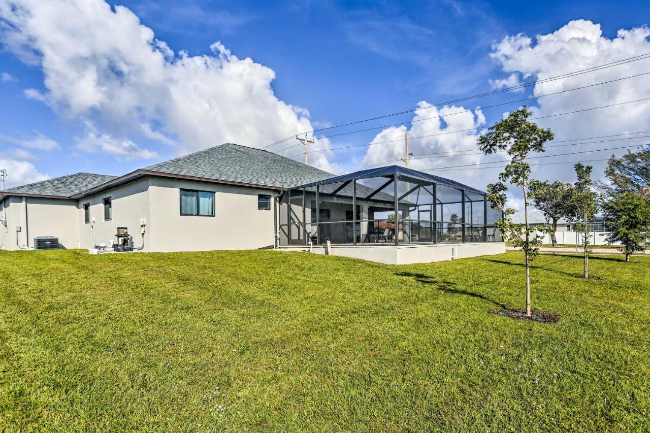Central Cape Coral House With Private Screened Pool! Exteriér fotografie