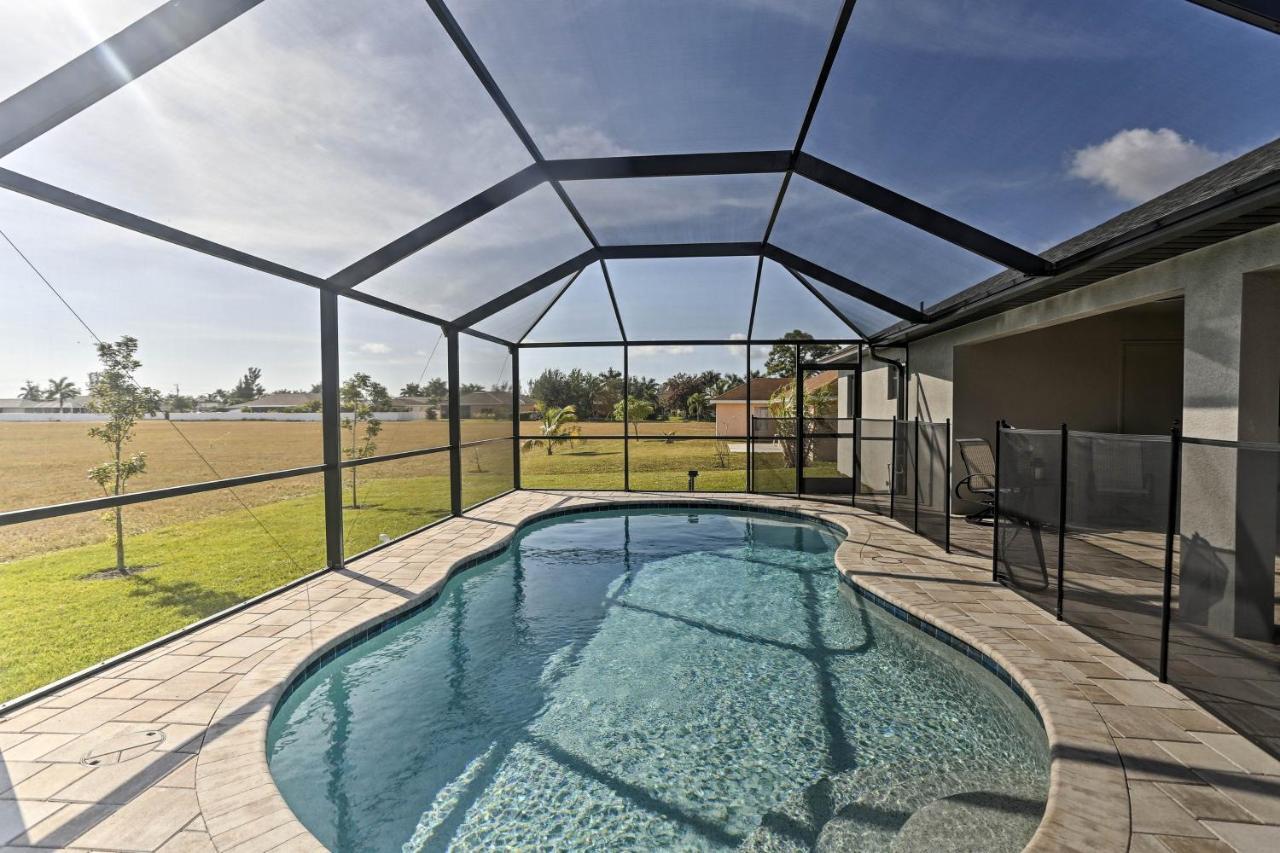 Central Cape Coral House With Private Screened Pool! Exteriér fotografie